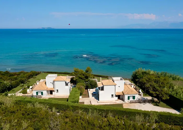 Beachfront Villa Victoras - With Private Beach
