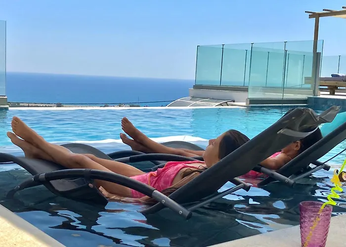 Zax Sea View Villas Heated Pool Retreat
