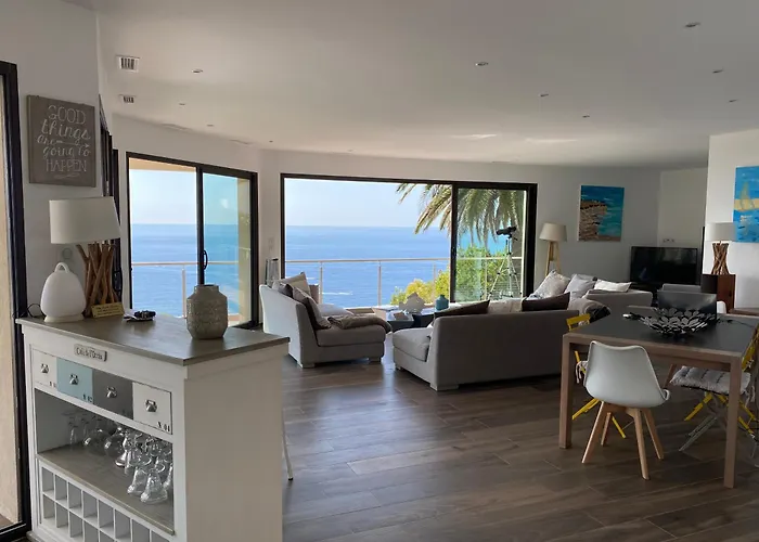 Villa Paradise Vue Mer Golfe De Saint Tropez 8 Couchages