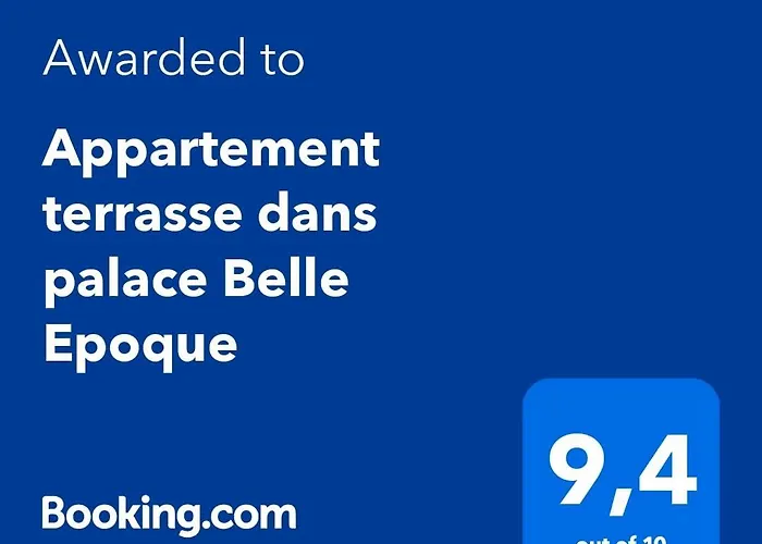 Appartement Terrasse Dans Palace Belle Epoque