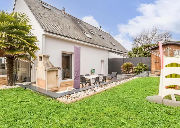 Charmant Gite Familial A La Baule Avec Jardin, Terrasse, Wifi Et Equipements Bebe - Fr-1-306-1073