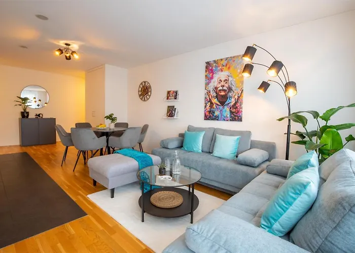 Spacious Apartment Near Messe - Special Einstein II Apartment, Basel, Up To 6 Guests
