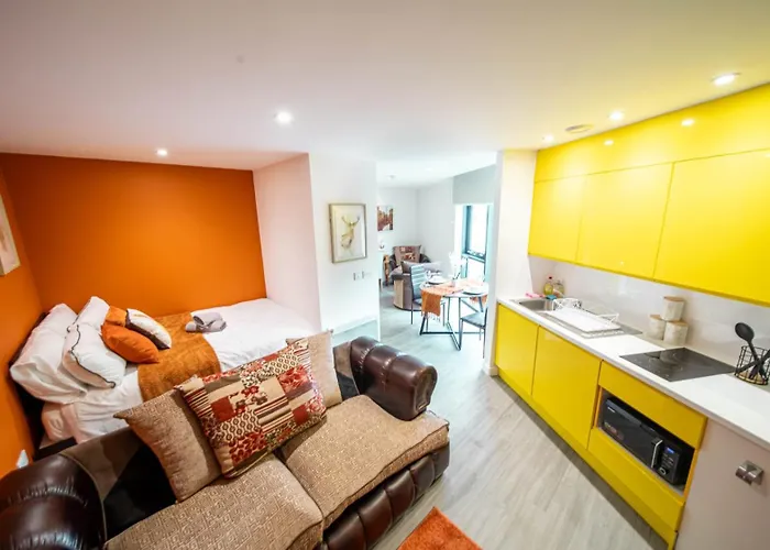 Corner Studio Apartment In Sheffield