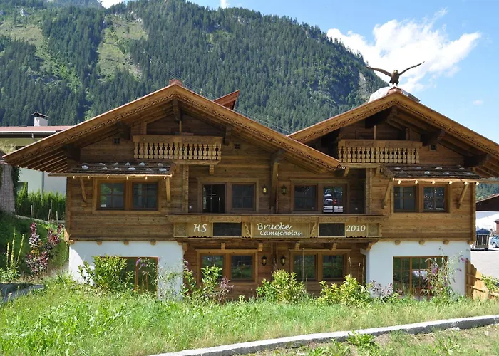 Alpenchalet Bruecke