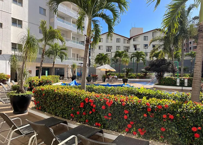 Flat 501 - Condominio Veredas Do Rio Quente - Diferenciado Com Ar Na Sala E No Quarto