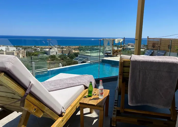 Zax Sea View Villas Heated Pool Retreat