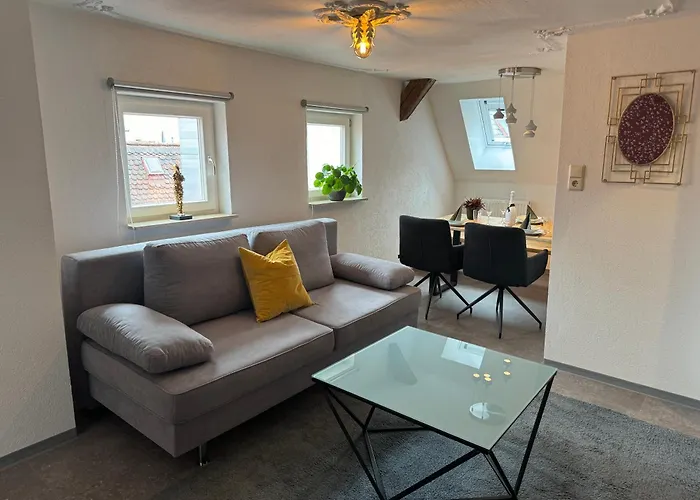 Moderne Suite Goldener Stern In Der Altstadt Mit Wifi