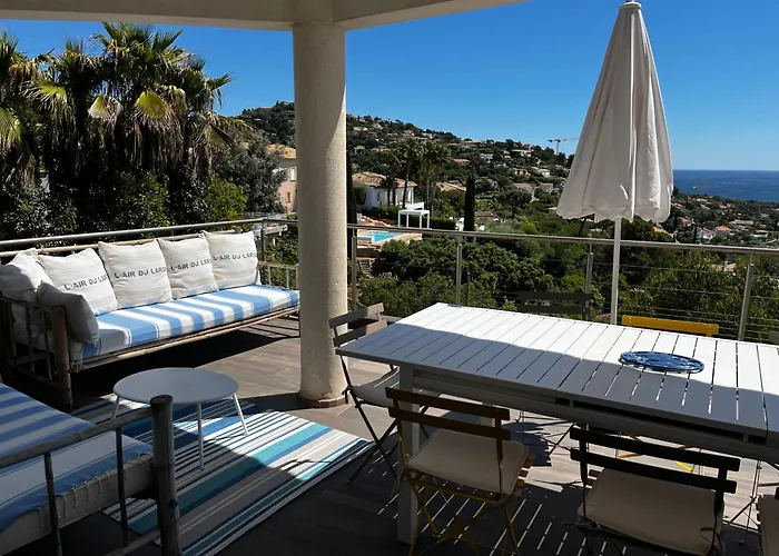 Villa Paradise Vue Mer Golfe De Saint Tropez 8 Couchages