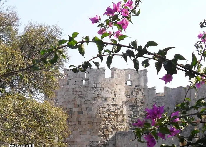 House With Garden In City Of Rhodes