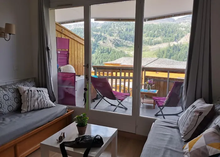 2 Pieces Avec Terrasse Et Vue Sur Les Pistes