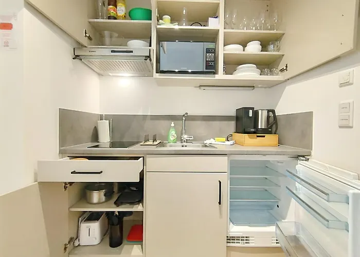 Univercity Apartment Fuer Bis Zu 4, Terrasse, Grill