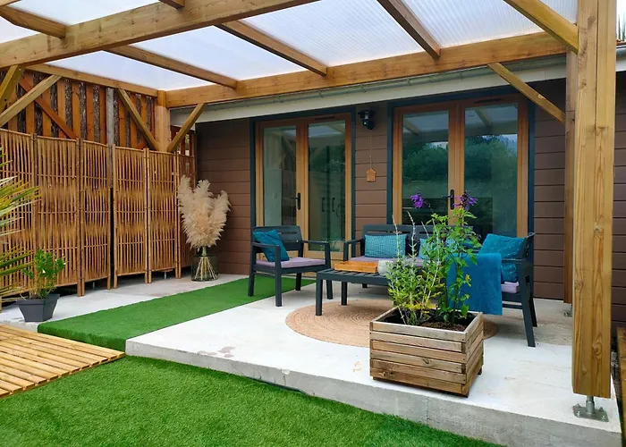 Chalet Vacances Avec Jardin Pres D'Arcachon 2 Personnes