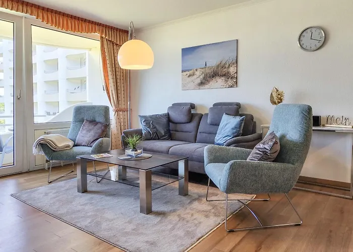 Moderne Strandnahe Fewo Inkl Pool, Sauna, Whirlpool & Strandkorb - 235