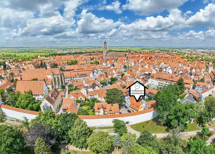Stadtmauer Apartments - Neue Helle Studio Wohnung Direkt An Der Historischen Stadtmauer