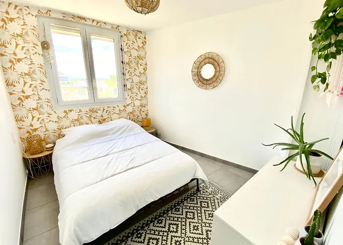 T2 Beach Paradise Vue Mer Palavas
