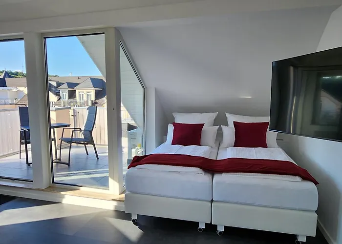 Ihr Ticket Ins Blaue - 5-Sterne-Rooftop-Ferienwohnung Im Kurviertel 412
