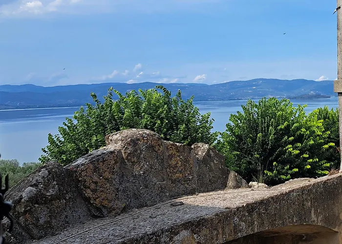 L'Incanto Del Trasimeno Con Giardino Vista Lago Nel Cuore Di Castiglione