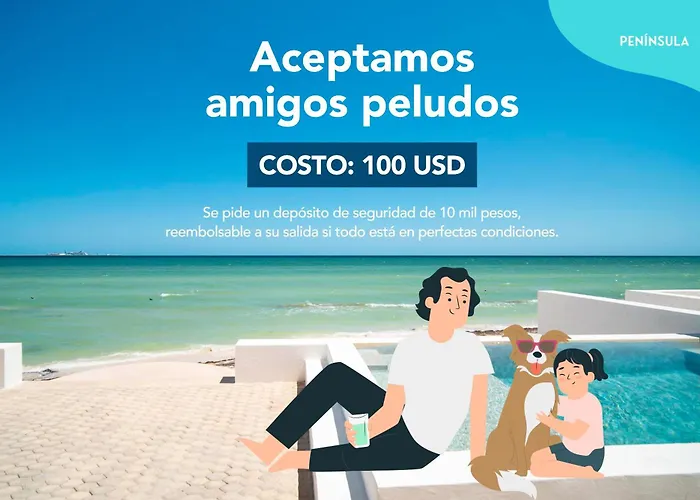 Peninsula Stays 4Br Beach House @ Progreso The Best Location In The Yucatan