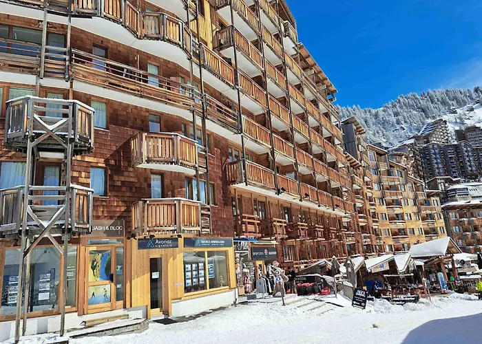 Avoriaz Appartement - 6 Pers- 1 Chambre - Residence Les Fontaines Blanches 8-Eme Etages