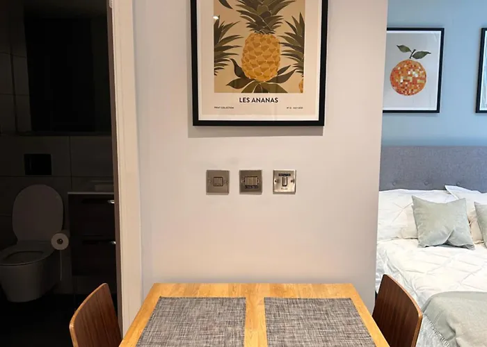 Stylish Studio Apartment, One Thames Valley