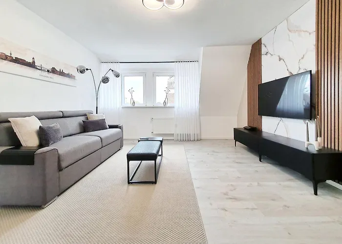 Livation - Apartments Hamm-Mitte - 2 Zi - Nespresso - Smarttv - Freewifi - Ausgestattete Kueche - 24H Check-In - Bis 4 Pers Pro Apartment