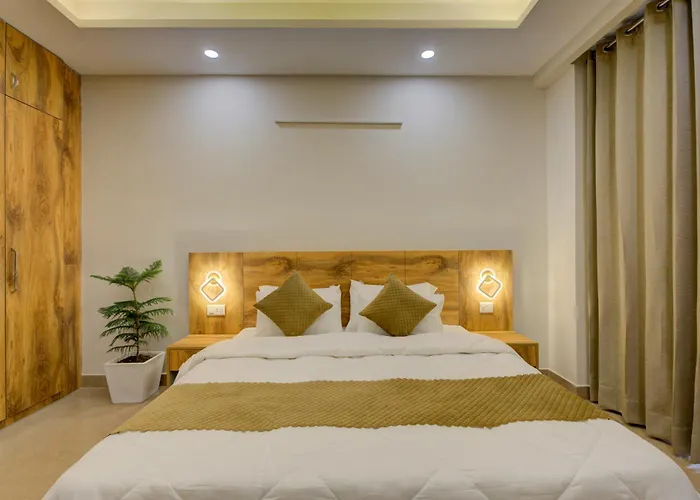 The Lodgers Luxury 1 Bhk Serviced Apartment In Gurugram Near Millennium City Centre Metro