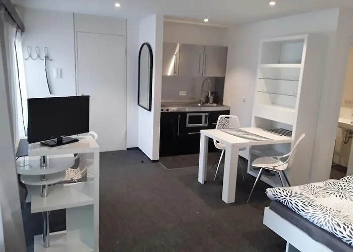 Modernes 1 Zimmer Studioapartment In Ruhiger Zentrumsnaher Lage - Free Parking