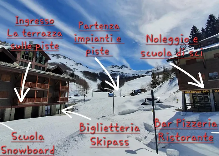 La Terrazza Sulle Piste Val Di Luce - Biancheria Inclusa