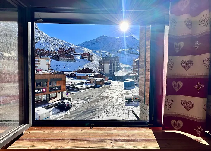 Studio Centre Val Thorens 4 Pers Wifi Residence 3 Vallees