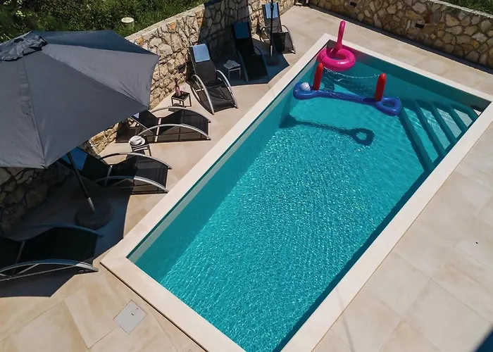 Villa Stone Bliss With Private Pool, Near Dubrovnik