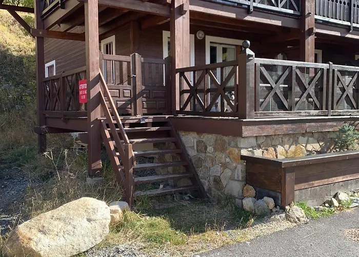 Isola 2000 Appartement Dans Chalet 4 Ou 6 Personnes Grande Terrasse