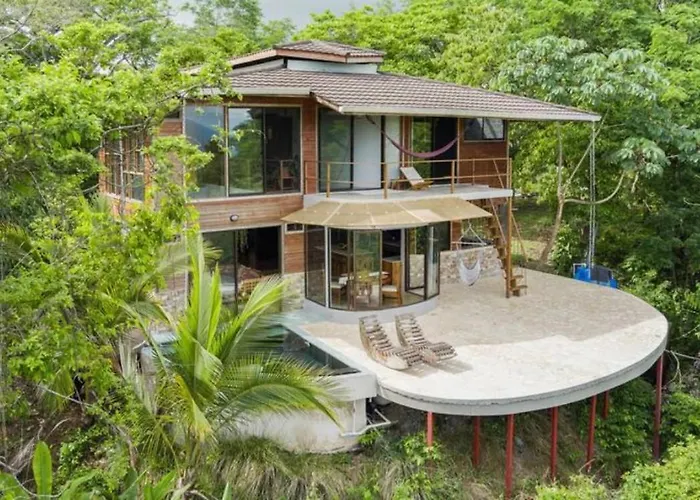 Private Home In Montezuma With Ocean View