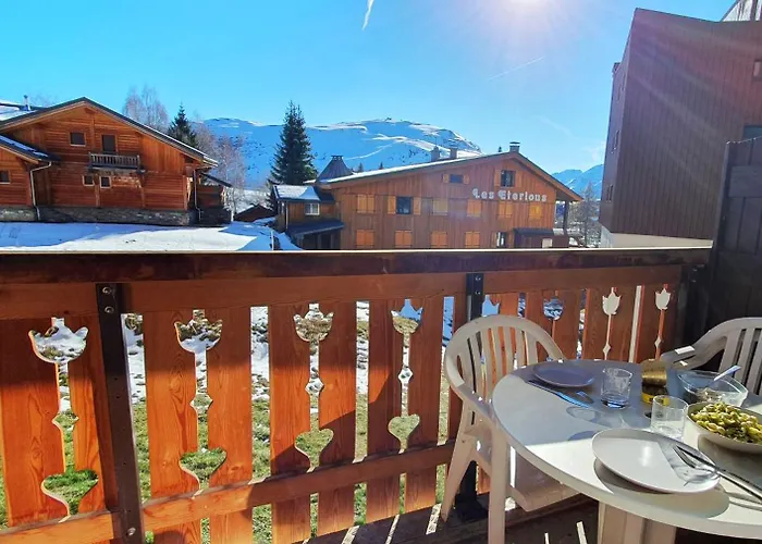 Studio Renove Aux Pieds Des Pistes - Parking Couvert - Plein Sud