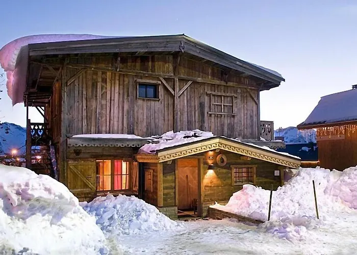 Alpe D'Huez Houses - Chalet Justine - Duplex For Up To 15 People Amazing Location