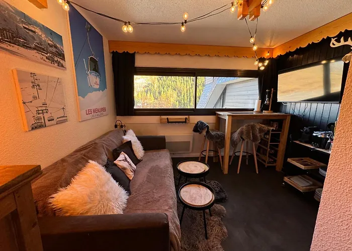 Les Menuires Centre! Chaleureux Studio Sur Les Pistes!