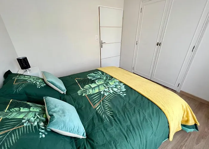 Villa Quintel -Proche Gare & Centre -Jardinbalcon