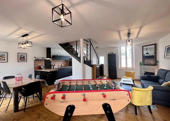 Maison 6 Personnes - Spa Prive Jardin Petanque - Proche Gare Brive