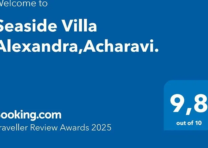 Seaside Villa Alexandra,Acharavi.
