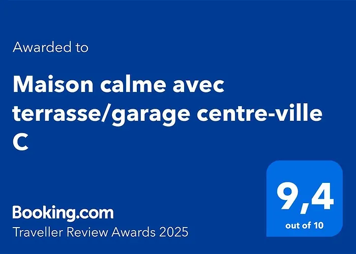 Maison Calme Avec Terrasse/Garage Centre-Ville C