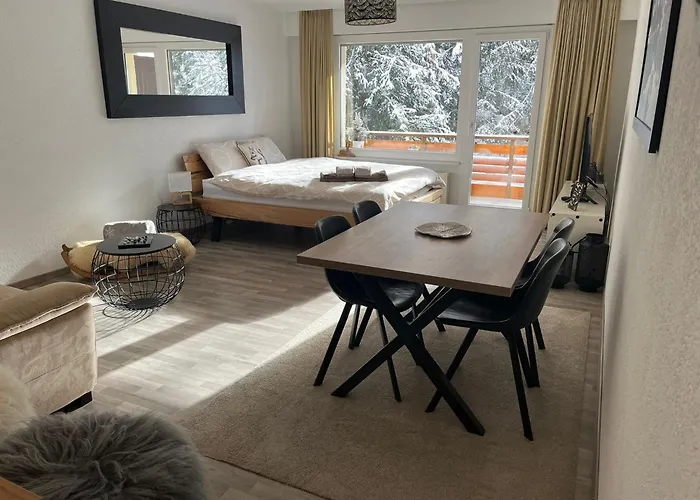 Grand Studio Au Centre De Crans