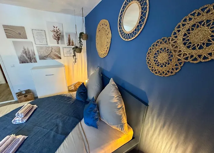Boho Apartment Zirbe Blue