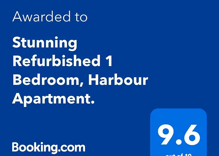 Stunning Refurbished 1 Bedroom, Harbour Apartment.