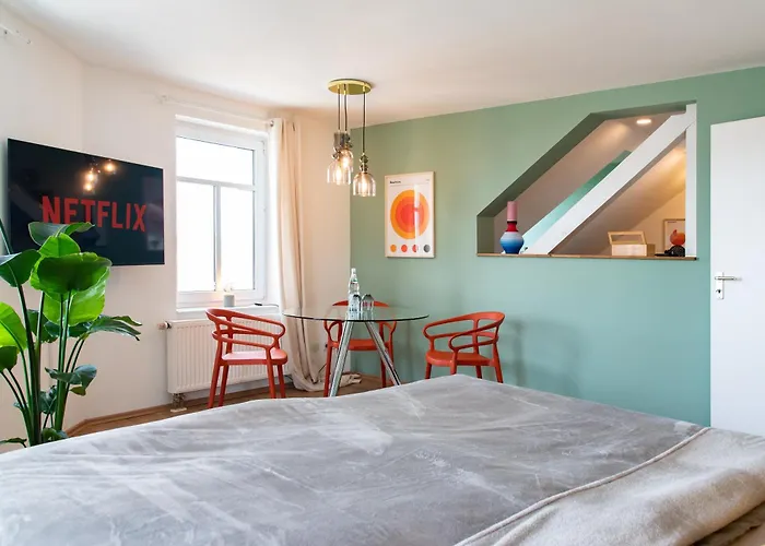 Bauhaus Apartment - Netflix, Nespresso, Zentral, Messe