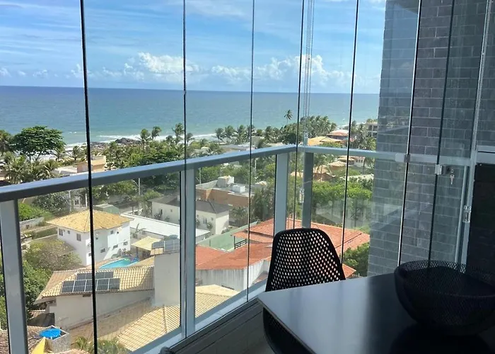 Vista Mar Incrivel I Piscina Com Borda Cobertura I Novo I Salvador - Ilha De Pharos