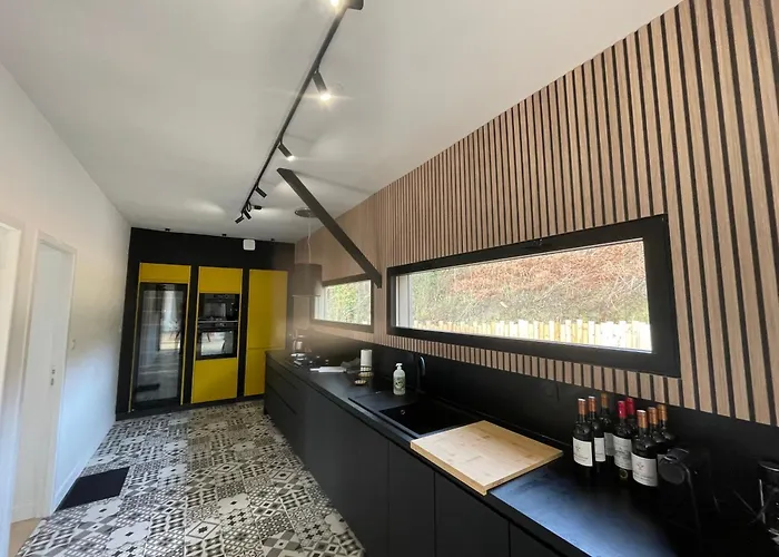 La Corniche, Villa D'Architecte Avec Piscine Chauffee 2Mn Mer A Houlgate
