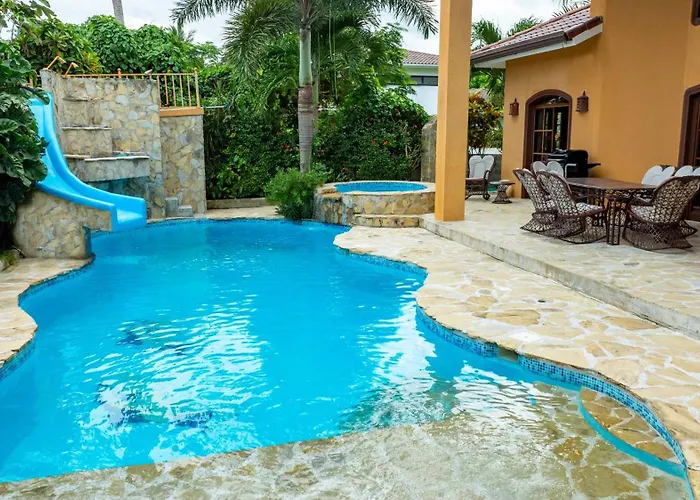 Cabarete Oceanview Villa Pool Oasis Beach Access