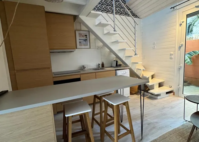 Maison Cosy, Wifi Terrasse, Proche Plage, Gare, Centre