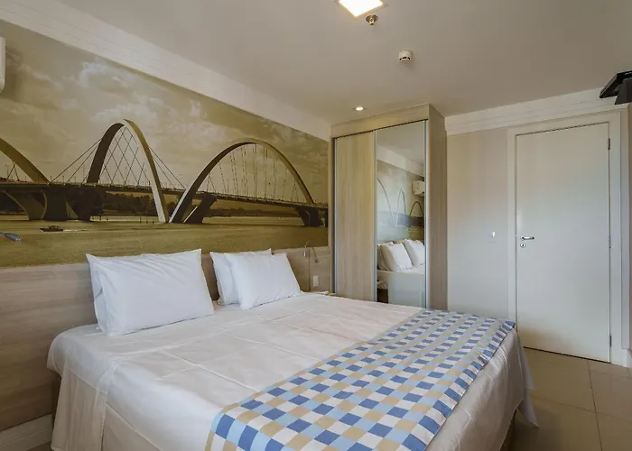 Flat moderno Hotel Mercure Líder