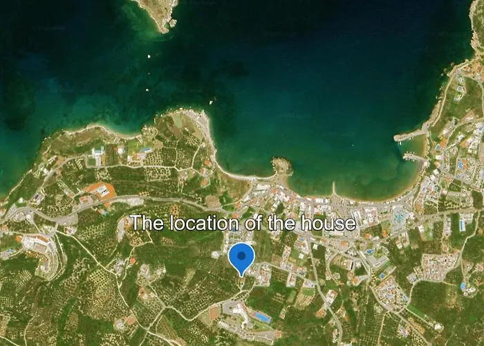 Charming House 8 Minutes Walk From Almyrida Beach - Private Parking - Starlink Internet