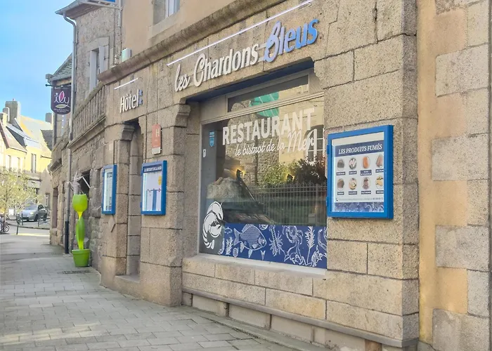 Logis Hotel Les Chardons Bleus Restaurant Le Bistrot De La Mer